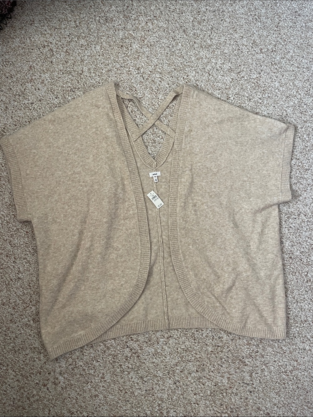 Aerie Open Back Cape